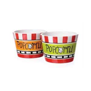 Popcorn Individual Bowls Set of 2 