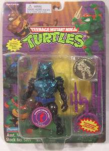 1994 TMNT Ninja Turtles Warrior Chrome Dome Carded  