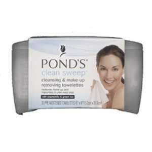  Ponds Clean Sweep Cleansing & Make up Removing Towelettes 