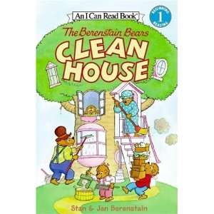  The Berenstain Bears Clean House (I Can Read Book 1 