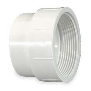   INDUSTRIES 1WKG3 Fitting Cleanout Adapter,PVC,4 In