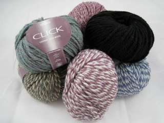 Sirdar Click   versatile wool blend, 25% off retail  