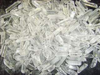 Tiny Clear Quartz Crystal Point   50 g Pieces Lot  