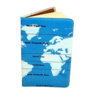  Climate Zones Map Small Moleskine Notebook Cover Office 