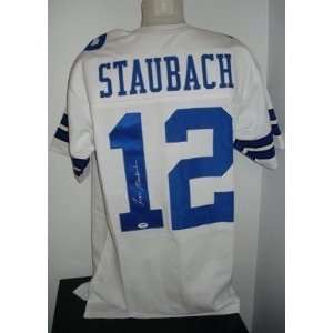  Roger Staubach Autographed Jersey   Autographed NFL 