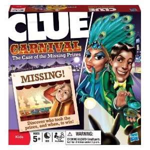  Clue Carnival   The Case of the Missing Prizes Board Game 