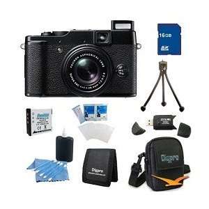  Fujifilm 16GB Bundle X10 12MP EXR CMOS Digital Camera with 