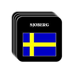  Sweden   SJOBERG Set of 4 Mini Mousepad Coasters 