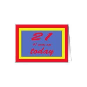  Happy birthday sixty two 62nd Card Toys & Games