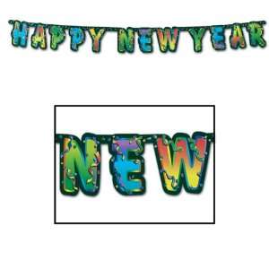  Happy New Year Streamer Case Pack 108   572442