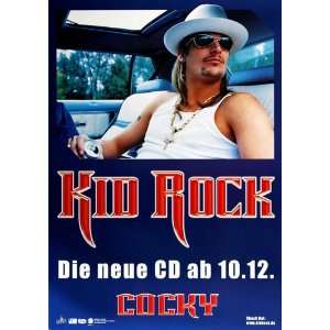  Kid Rock   Cocky 2001   CONCERT   POSTER from GERMANY 