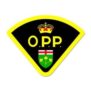  OPP Ontario Police Logo Sticker 