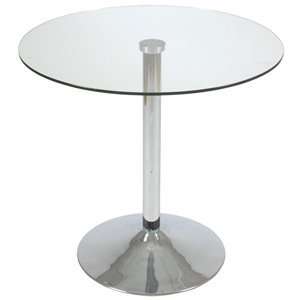  Eurostyle Modern Talia Dining Table Top in Stainless Steel 