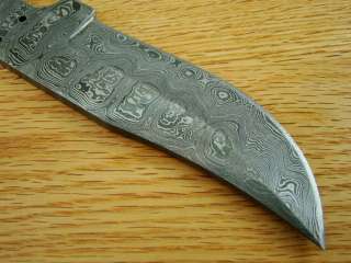   Upsweep Chinook Blank Knifemaking Handmade Bowie Skinner(40 9 B40