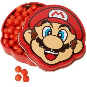  Mario Brick Breakin Candy Tin (8) Party Supplies (Red 