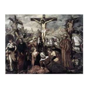  Crucifixion Jacopo Tintoretto. 26.00 inches by 20.75 