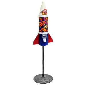  Mighty Mite Rocket Gumball Machine with Stand Toys 
