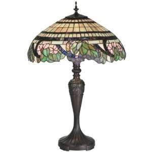  Meyda Tiffany 99725 Table Lamp, Pink