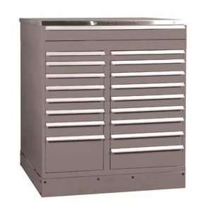  Tool Storage Cabinet 52 1/2 W X 57 3/16 H X 28 D Pewter 