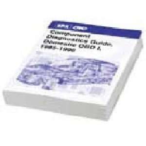  OTC3564) Domestic OBD I Component Diagnostics Guide