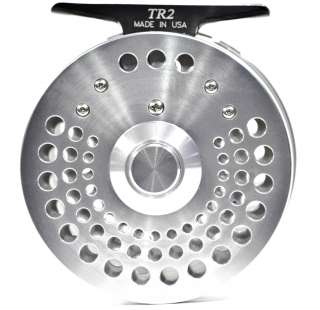  TR2 Fly Reel   Platinum, Ported Frame, Wood Handle, With $75 Fly Line