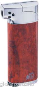 Colibri burlwood Edison pipe Flame Lighter ptr001004  