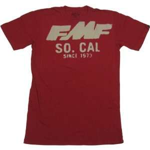  FMF Vintage 73 Mens Short Sleeve Fashion Shirt   Rust 