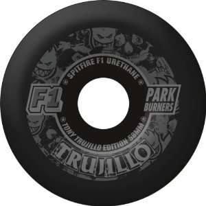  Spitfire Trujillo F1pb Blackout 58mm Skateboard Wheels 