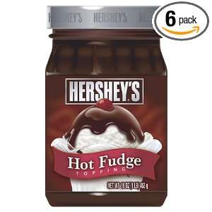 Hersheys Topping, Hot Fudge, 16 Ounce Grocery & Gourmet Food