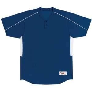   Custom Baseball Jerseys NAVY/WHITE A2XL 