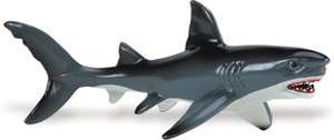 GREAT WHITE SHARK by Safari Ltd; toy/shark NICE  