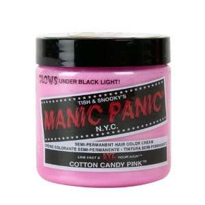   Manic Panic Hair Color Cream Cotton Candy Pink