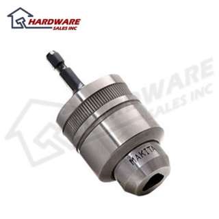   drive to a 3/8 Inch keyless 3 jaw chuck to accept round shanked bits
