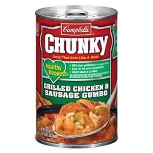 Campbells Chunky Grilled Chicken & Sausage Gumbo Soup 18.8 oz  