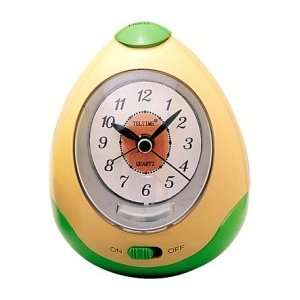  Egg Head Melody Alarm Clock Peach/Green