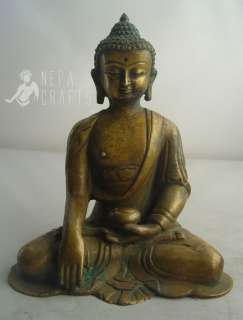 Antique Bronze Shakyamuni Buddha Statue  