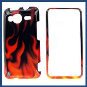  HTC Evo Shift 4G Red Flame Protective Case Electronics