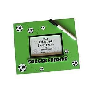  Green Soccer Friends Autograph Frame