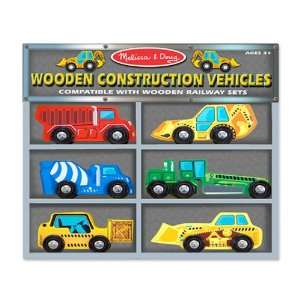  Melissa & Doug Construction Vehicles 