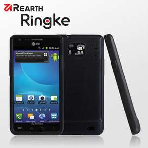 Samsung Galaxy S2 ATT SGH I777 Rearth Ringke Case Black  