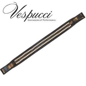  Vespucci Double Pearl Browband Black, Horse Sports 