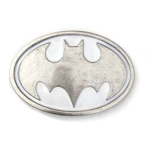  Classic Batman Superhero Comics Belt Buckle, White 
