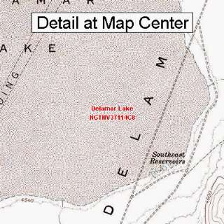   Map   Delamar Lake, Nevada (Folded/Waterproof)