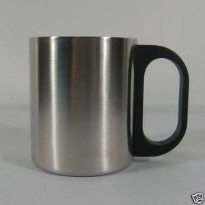 NEW 220ml Stainless Steel Coffee Mugs/Camping Cups  