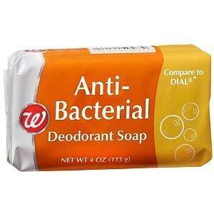   Anti Bacterial Deodorant Soap, 4 oz Beauty