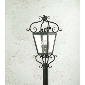 Vineyard Hill Collection 4 Light 30 Country Rust Outdoor Post Lantern 