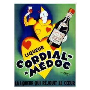  Liqueur Cordial Medoc Giclee Poster Print, 18x24