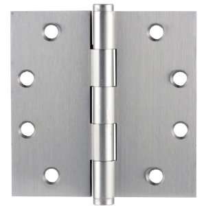   Inch Hinges 4 x 4 Solid Brass Heavy Duty Plain Bearing Square Corne