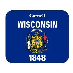  US State Flag   Cornell, Wisconsin (WI) Mouse Pad 