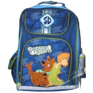  Scooby Doo and Shaggy Backpack Blue Large w/ Water Bottle 
